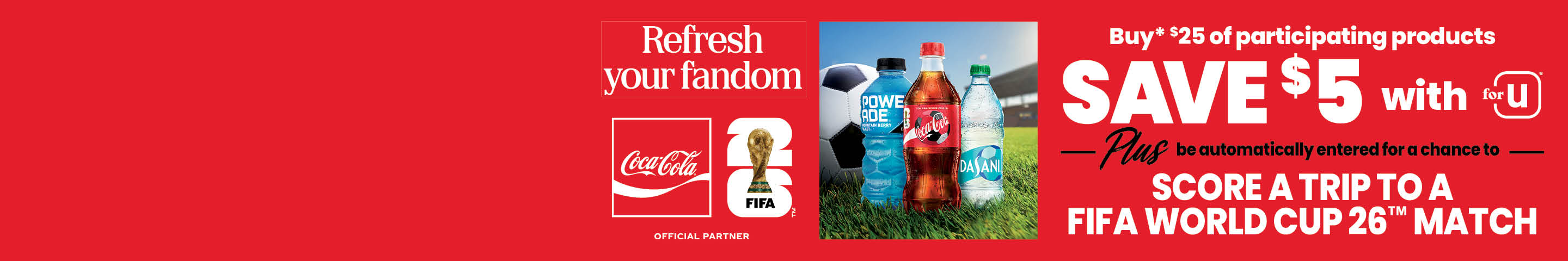 Refresh your fandom. Coca Cola.