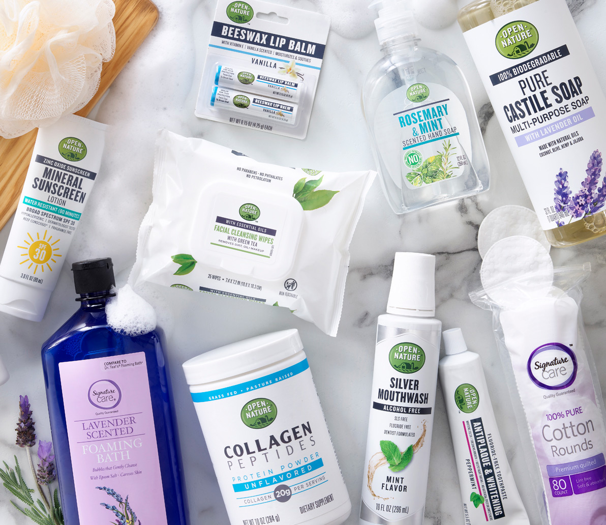 Own Brands self-care products